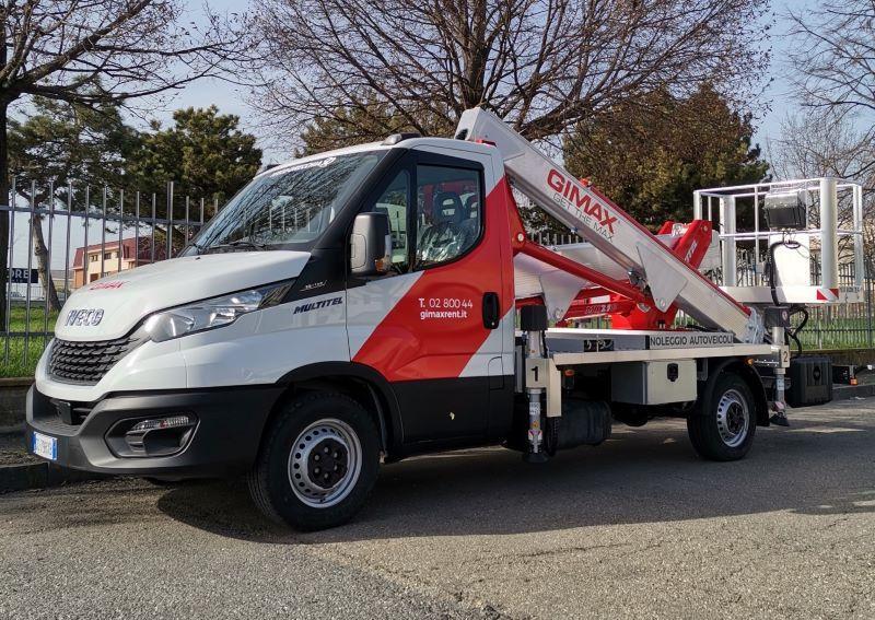 Noleggio Piattaforme aeree - Multitel Iveco MX210 Noleggio Piattaforme aeree - Multitel Iveco MX210